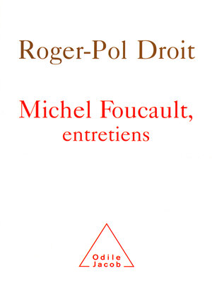 cover image of Michel Foucault, entretiens